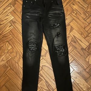 Amiri bandana distressed jeans size 36